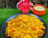 A picture of step 5 of Soybean Pulao.
