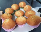 A picture of step 6 of Donut style muffins!!!! (No frying required!!).