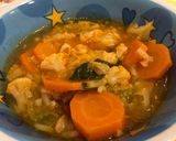 Karfiolleves gazdagon ☀️ebéd☀️ recept fázis 5 fotója