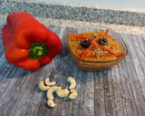 Foto del paso 5 de la receta: Paté de pimiento rojo asado 🌶️ (vegano 🌱)