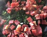 Foto del paso 7 de la receta Receta de garbanzos con espinacas y jamón