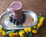 A picture of step 5 of Black plum {Jamun} smoothly.