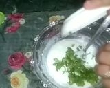 A picture of step 1 of Cucumber raita.
