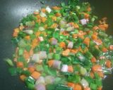 Foto del paso 1 de la receta: Arroz primavera a mi manera