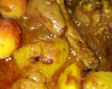 A picture of step 8 of Kolkata style Chicken Biryani.