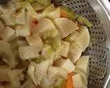 Foto del paso 2 de la receta: Garbanzos con Gambones en Crema de Calabaza