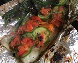 Foto del paso 6 de la receta: Pescado con jengibre y verduras al vapor