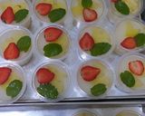 Foto langkah ke 3 dari resep Puding Susu Buah.