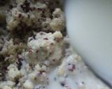A picture of step 2 of Leftover Malai Suji Cake.