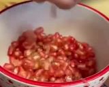Foto del paso 5 de la receta: Ensalada navideña de granada y salmón ahumado - en vasitos