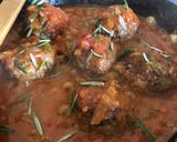 A picture of step 3 of Meatballs in tomato sauce.