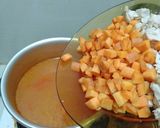 Foto langkah ke 5 dari resep Sup Merah Kembang Tahu dan Tahu Putih (Sup Merah Double Tahu).