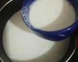 A picture of step 1 of Marie Bisquits Pudding.