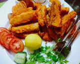 A picture of step 4 of Finger Fish Fry.