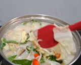 Foto langkah ke 5 dari resep Sayur Lodeh Bumbu Iris.