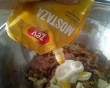 Foto del paso 7 de la receta: Ensalada rusa a mi manera... 🥙🥗🥚🍳🧀🥓🥕🥑🥗🥙