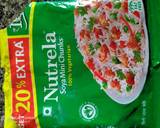 Vegetarian soya keema recipe step 1 photo