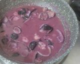 A picture of step 2 of JAMUN (Indian black berry) CHUTNEY.