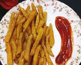 मसाला फ्रेंच फ्राइज़ (Masala French Fries recipe in Hindi) रेसिपी चरण 4 फोटो