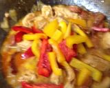 A picture of step 9 of My Peppered Chicken and Chorizo Bake 💜.