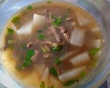 รูปขั้นตอนการทำที่ 4 ของ ไชเท้าต้มขาเห็ดทรงเครื่อง(เจ)