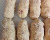 A picture of step 2 of Speck and cheese croquettes.