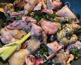 Foto langkah ke 3 dari resep Cumi cabe hijau.