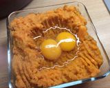 Une image de l'étape 3 de Oeufs cocotte à la patate douce et au Langre.