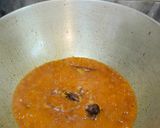 A picture of step 5 of Kashmiri dum aloo.