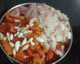 A picture of step 1 of Tomato ketchup or sauce.