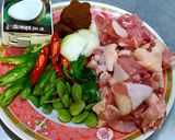 รูปขั้นตอนการทำที่ 1 ของ ไก่ผัดพริกแกงใส่สะตอ