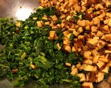 A picture of step 9 of Cold Tossed Malan Greens.