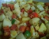 A picture of step 12 of Mix vegetable with Cream.