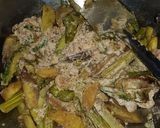 A picture of step 4 of Shukto.