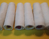 Foto del paso 5 de la receta: Canutillos de crema pastelera y frambuesas