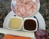 Foto del paso 1 de la receta: Pollo "2 salsas"
