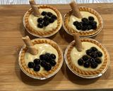 A picture of step 8 of Bubble Tea Pudding Tart.