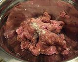 A picture of step 2 of Homemade pork and cabbage dumpling 🥟.