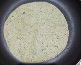 A picture of step 3 of Tofu stuff palak paratha.