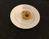 A picture of step 7 of Mega Caramel N&M Chovolate Chunk Cookies.