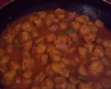 A picture of step 8 of Schezwan Pepper soybean.