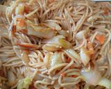 Kínai zöldséges spagetti recept fázis 6 fotója