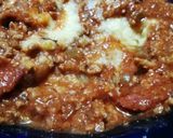 Foto del paso 6 de la receta: Polenta con salsa bolognesa y cantimpalo