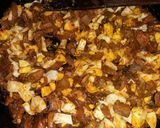 Gombával és tojással töltött fasírt recept fázis 3 fotója