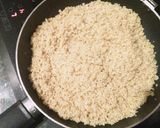 Foto del paso 7 de la receta: Pastel de quinoa, bacon y brócoli sobre pesto de rúcula