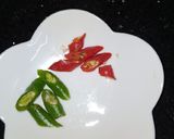 A picture of step 3 of Chilli Tarka Daal.
