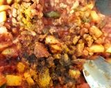 عکس مرحله 1 از دستور ماکارونی با مرغ و سویا