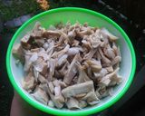 Foto langkah ke 1 dari resep Lodeh Nangka Muda & Ceker Ayam.