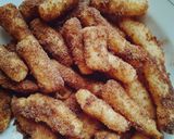 Churros kukacfánk recept fázis 6 fotója