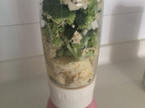 Smoothie Brokoli oat banana